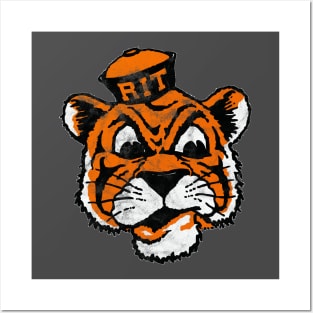 Support the RIT Tigers with this vintage design! Posters and Art